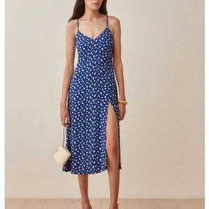 Rare!! Reformation Crimini Midi Dress - Moray